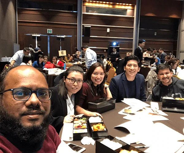 Training session at APDW 2018, Seoul, South Korea